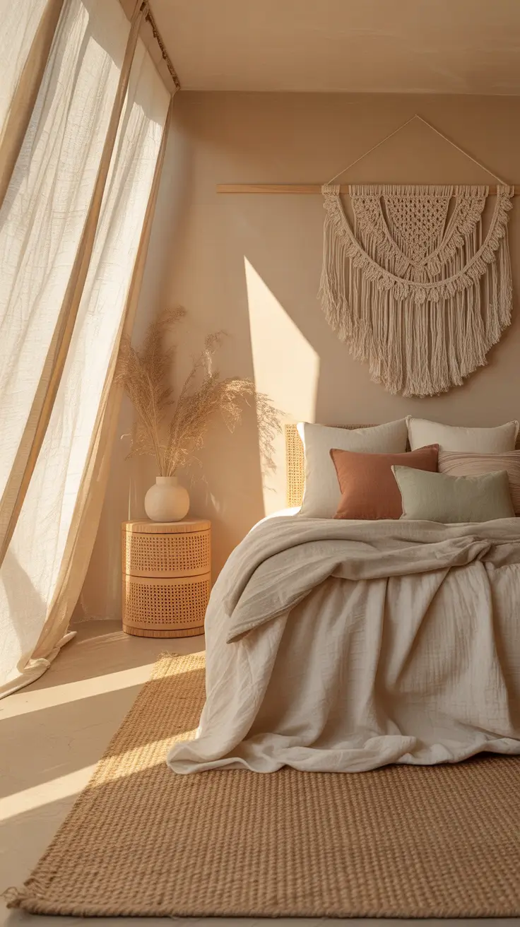 Minimalists Bedroom Ideas 2026 Boho Meets Minimalism Effortless Harmony