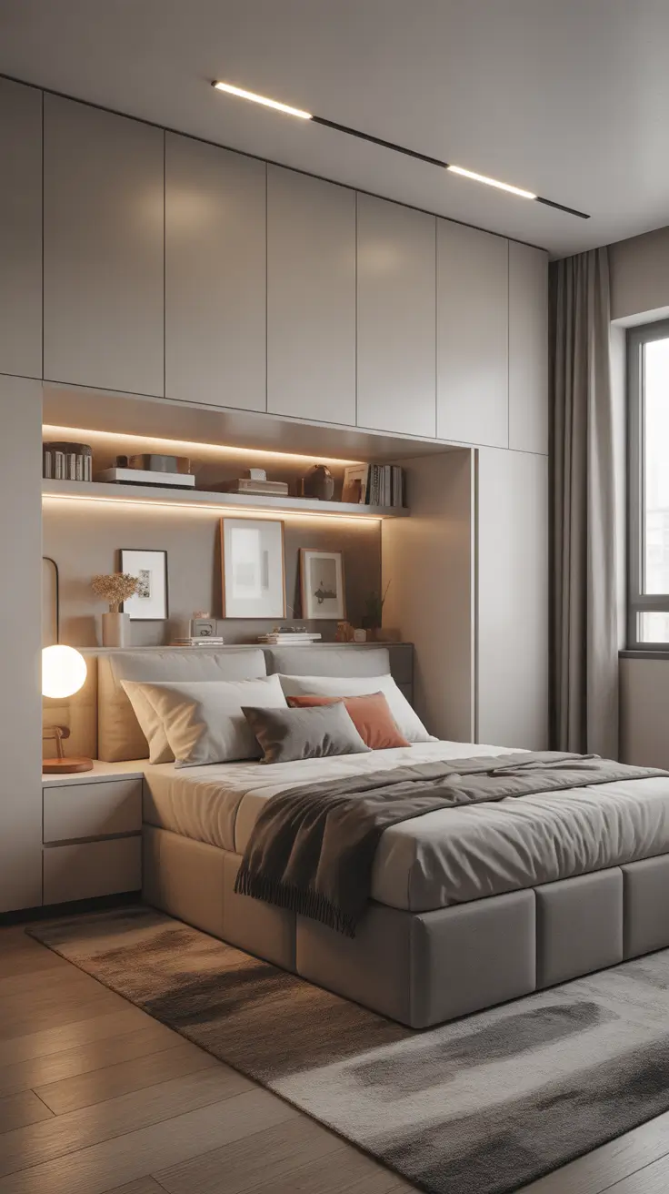 Minimalists Bedroom Ideas 2026 Multi-Functional Minimalist Bedrooms