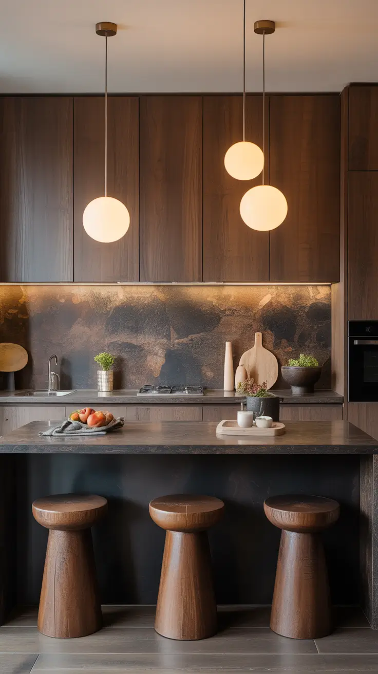 Oak kitchen ideas 2026 Brown Oak Kitchens With Rich Organic Texture