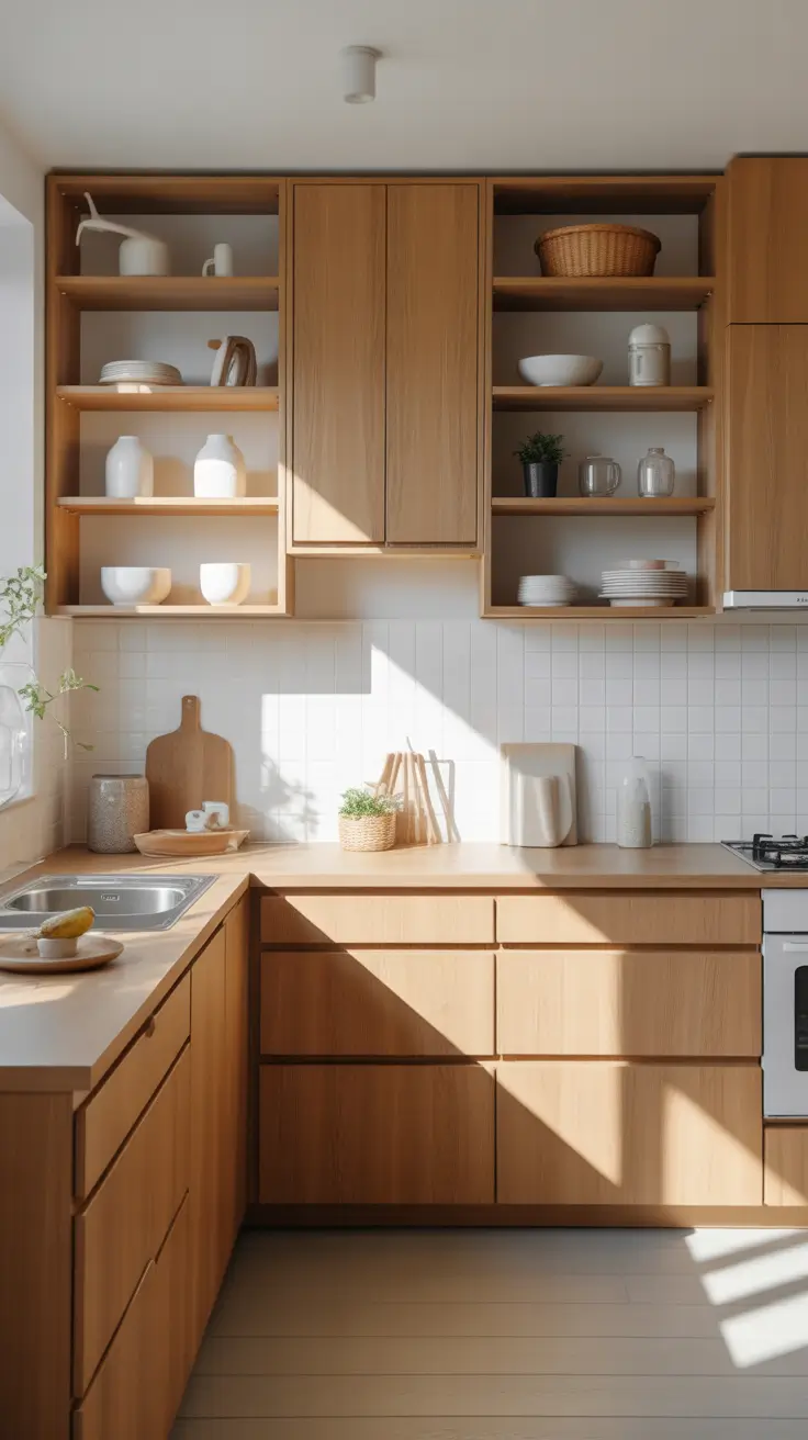 Oak kitchen ideas 2026 Ikea-Style Oak Kitchens That Maximize Functionality