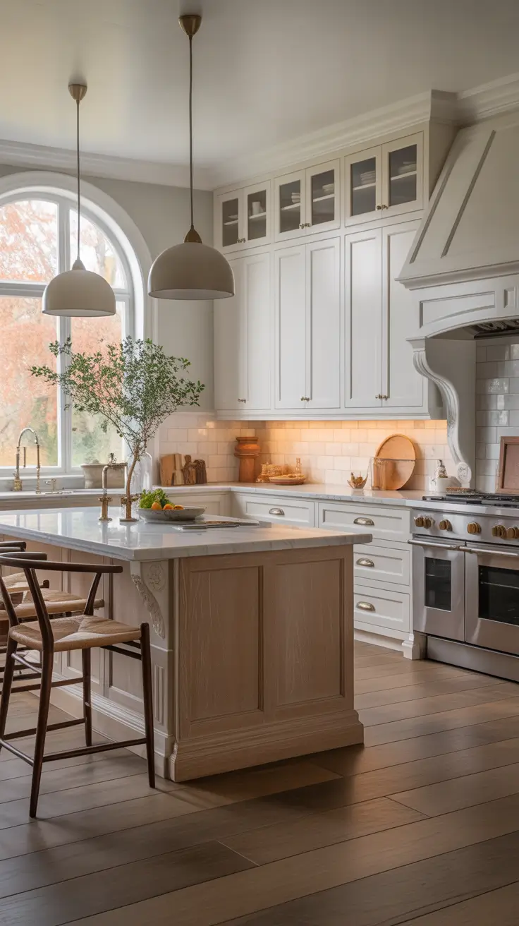 Oak kitchen ideas 2026 Transitional White Oak Kitchens Blending Old And New