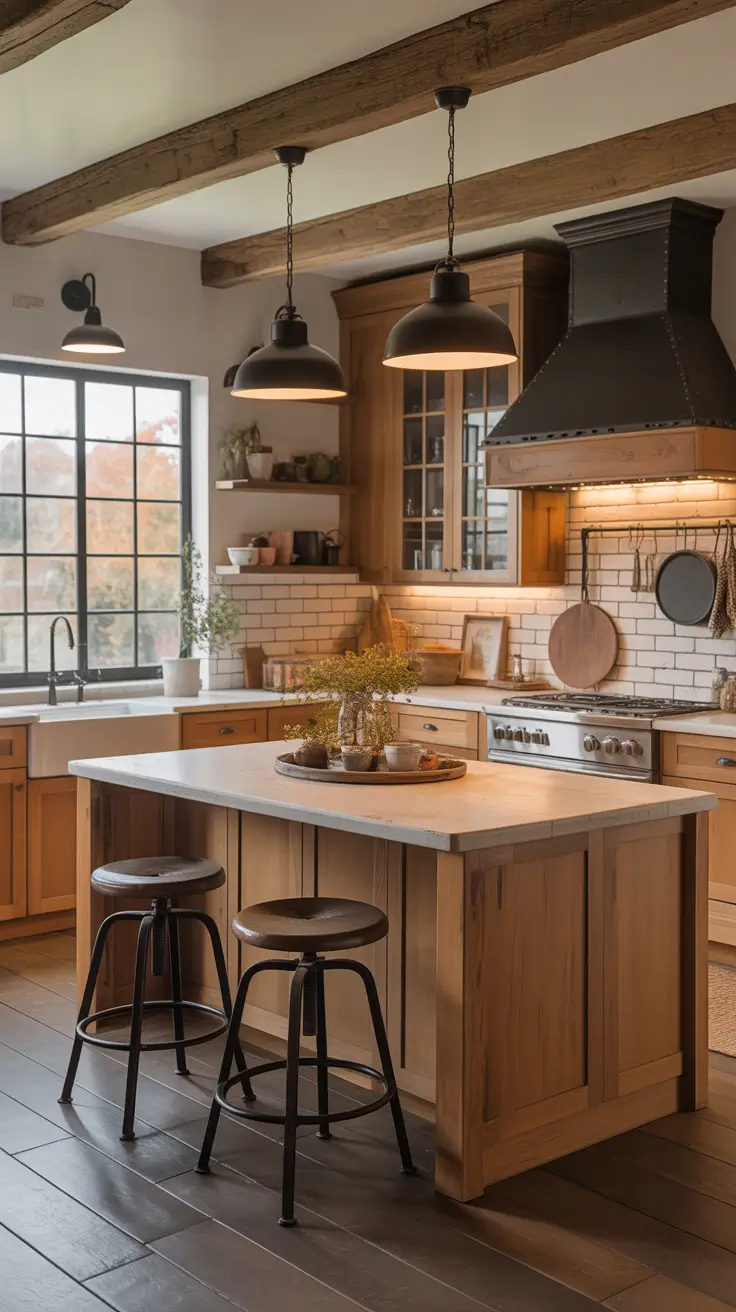 Oak kitchen ideas 2026 Farmhouse Oak Kitchens With Fresh Updated Details