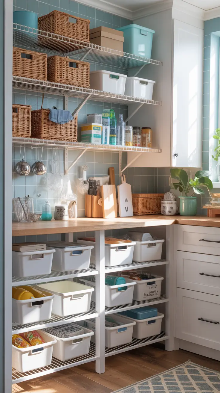 Pantry Organization Ideas Wire Shelf Hacks