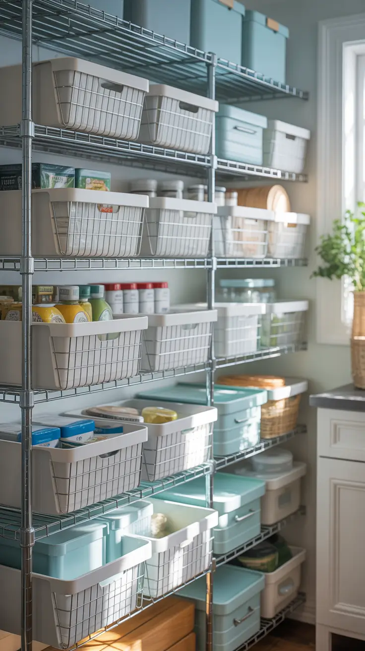Pantry Organization Ideas Wire Shelf Hacks