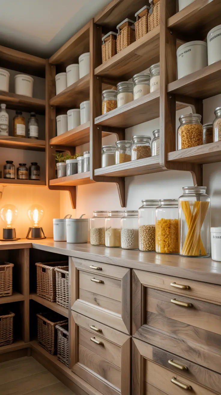 Pantry Organization Ideas Warm Woods