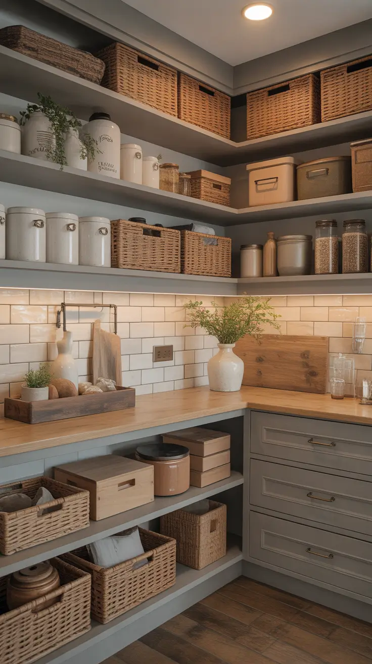 Pantry Organization Ideas Warm Woods