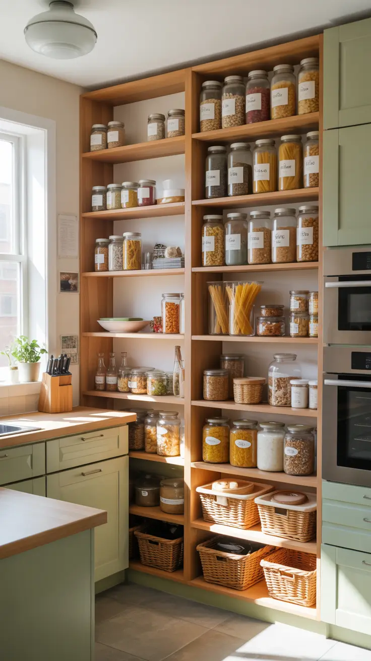 Pantry Organization Ideas Rustic Charm