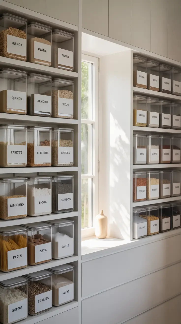 Pantry Organization Ideas 2026 Clear Containers Clear Mind