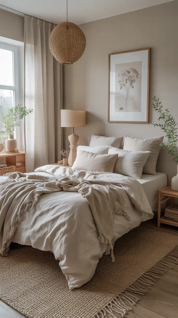 Tiny Bedroom Ideas 2026 Beige Bedroom Aesthetic For Minimal Lovers