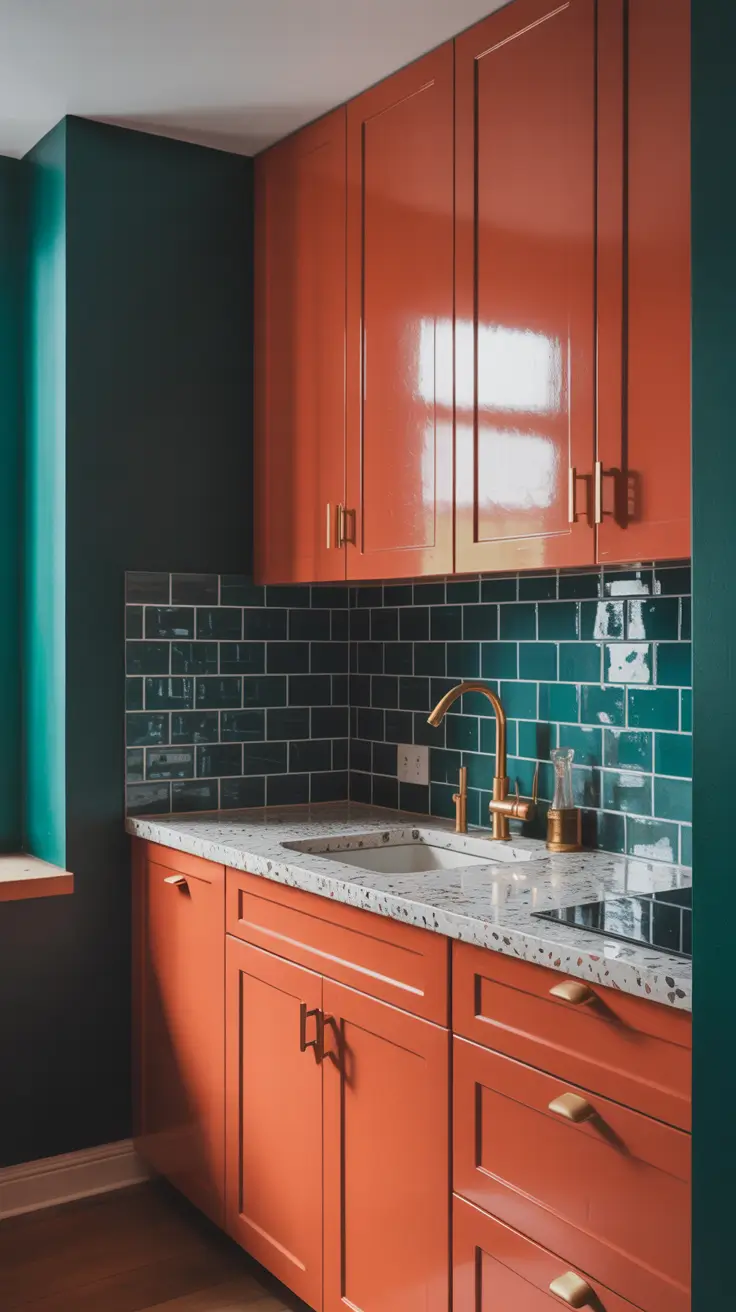 Tiny Kitchen Ideas 2026 Bold Color Kitchens For Creative Souls