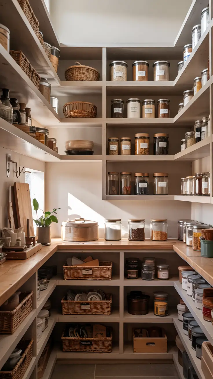 Walk in pantry ideas 2026 Walk-In Pantry Ideas Stylish Storage That Actually Works