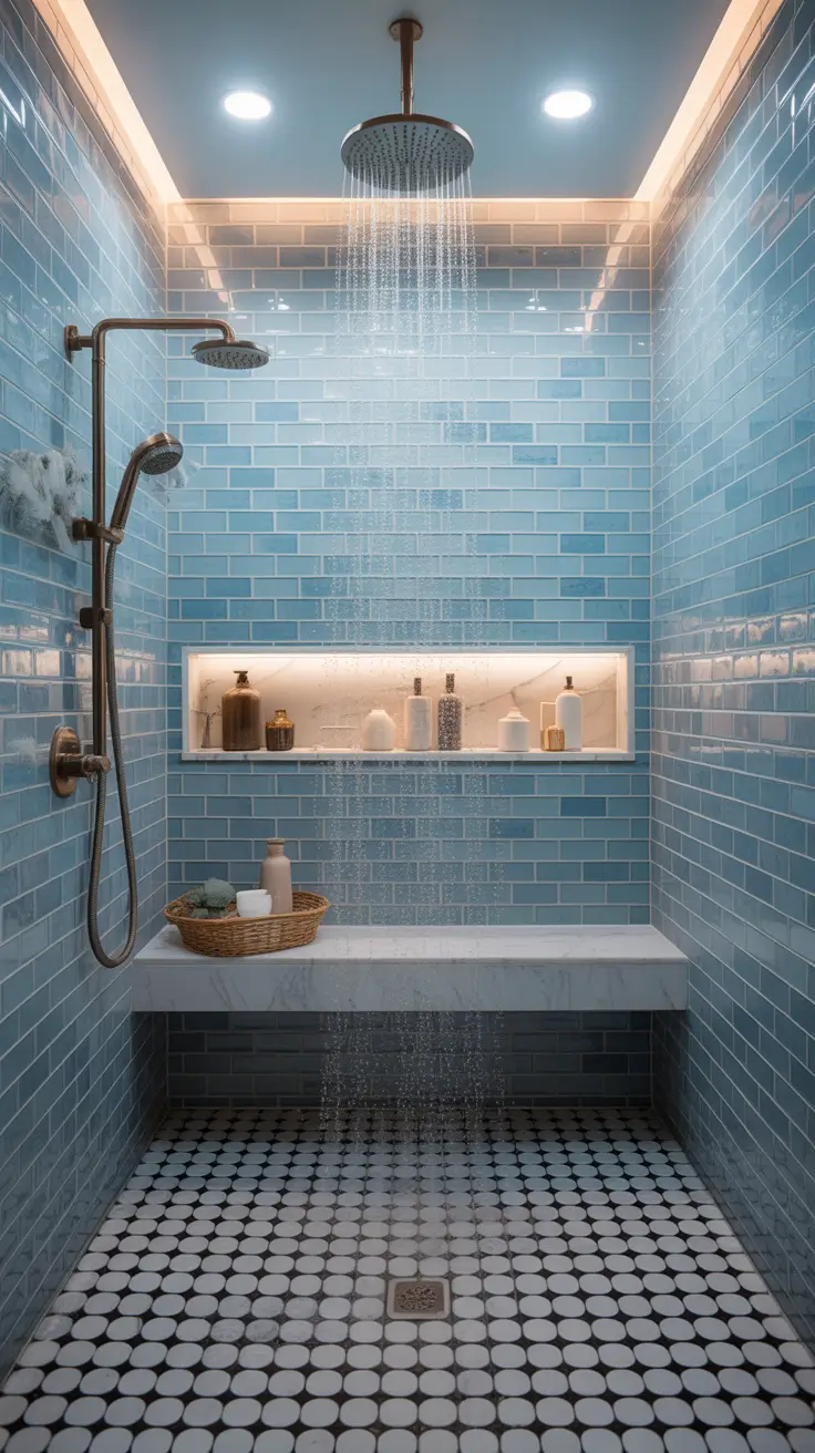 Bathroom floor tile ideas 2026 Shower Floor Tile Concepts For Elevated Daily Rituals