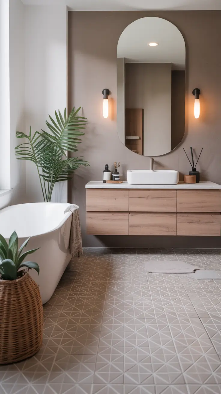 Bathroom floor tile ideas 2026 Vinyl Flooring Ideas Transforming Modern Bathrooms