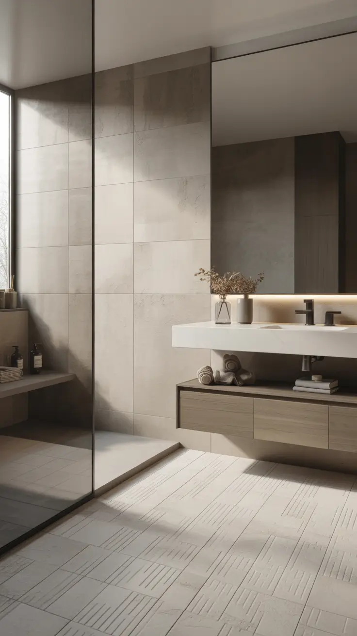 Bathroom floor tile ideas 2026 Flooring Trends That Elevate Modern Bathroom Style