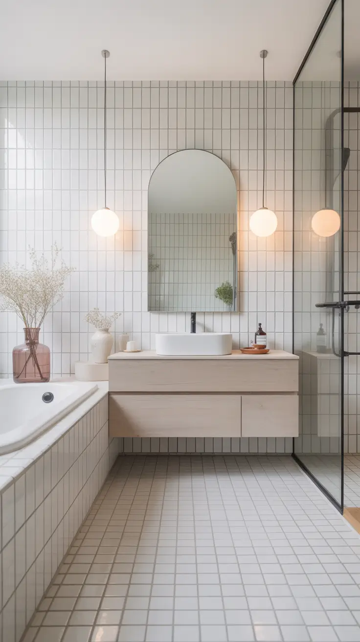 Bathroom Floor Tile Ideas 2026 White Tile Designs For Clean And Bright Bathroom Floors