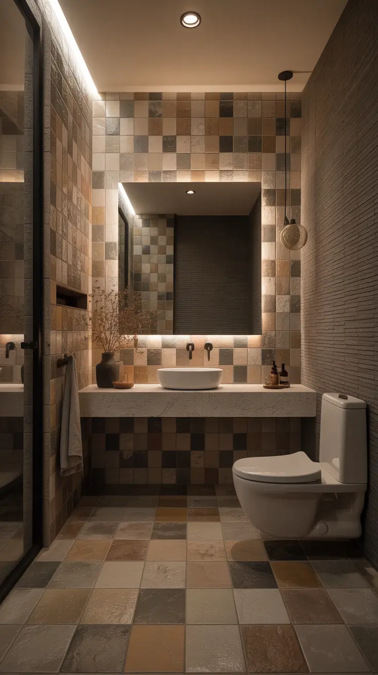 Bathroom Floor Tile Ideas 2026 Textured Tile Inspirations Adding Depth And Character