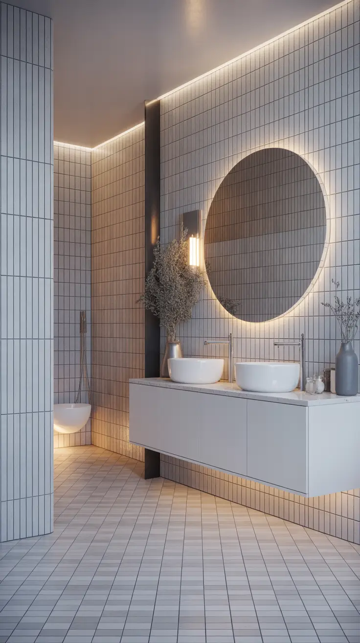 Bathroom floor tile ideas 2026 Wall-To-Floor Tile Designs For Seamless Flow