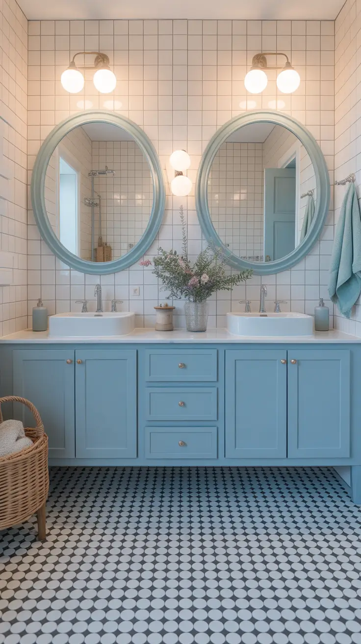 Bathroom floor tile ideas 2026 Jack-And-Jill Bathroom Floor Concepts To Refresh Shared Spaces