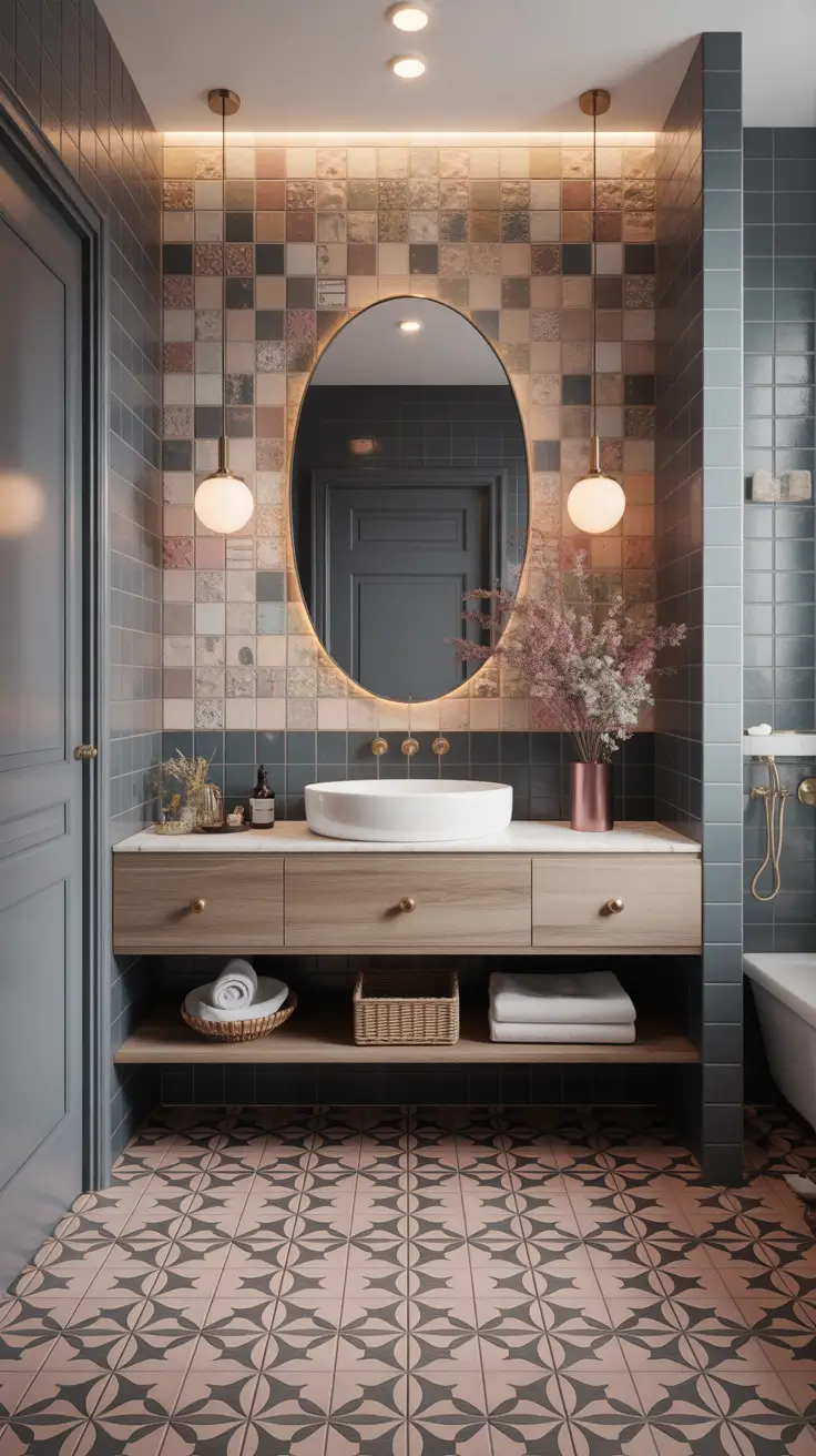 Bathroom floor tile ideas 2026 Design-Focused Tile Ideas For Chic Bathroom Makeovers