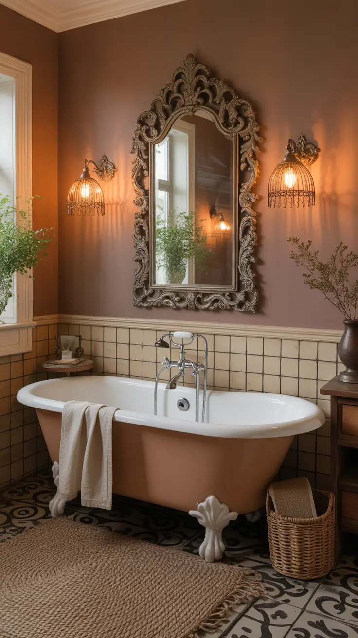 Bathroom Mirrors Ideas 2026 Vintage-Inspired Mirror Choices