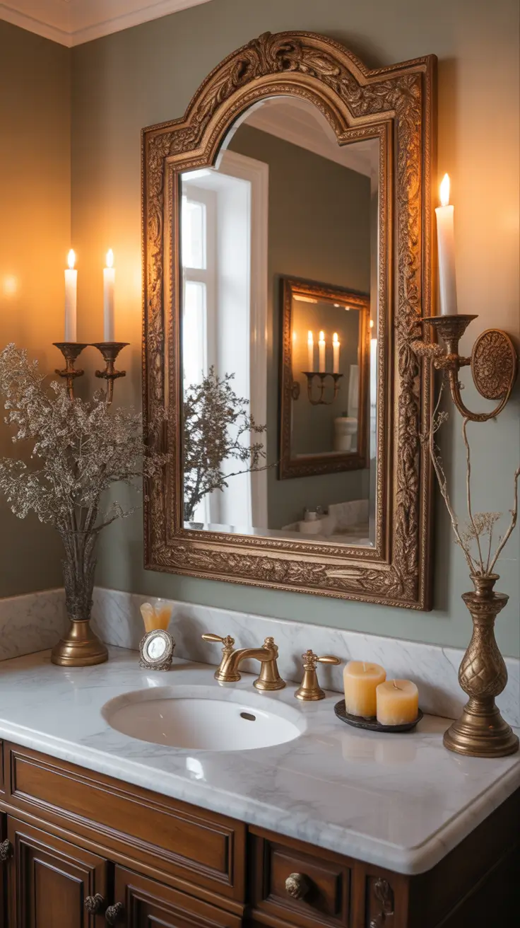 Bathroom Mirrors Ideas 2026 Framed Mirrors With Character