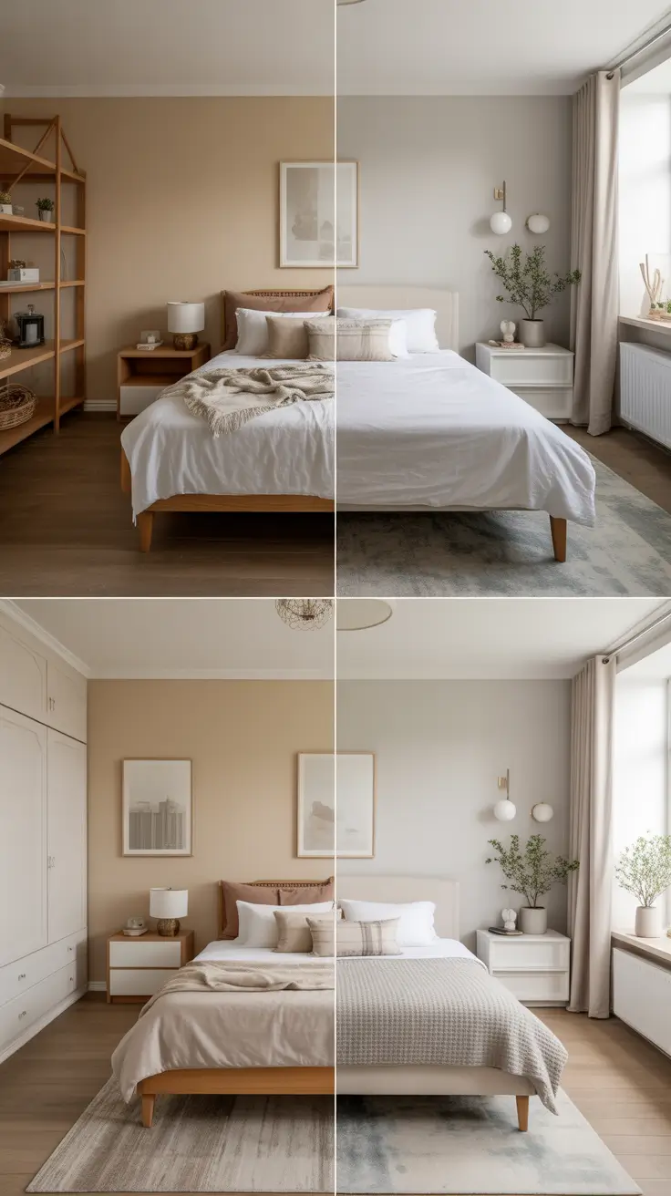 Bedroom renovation ideas before after