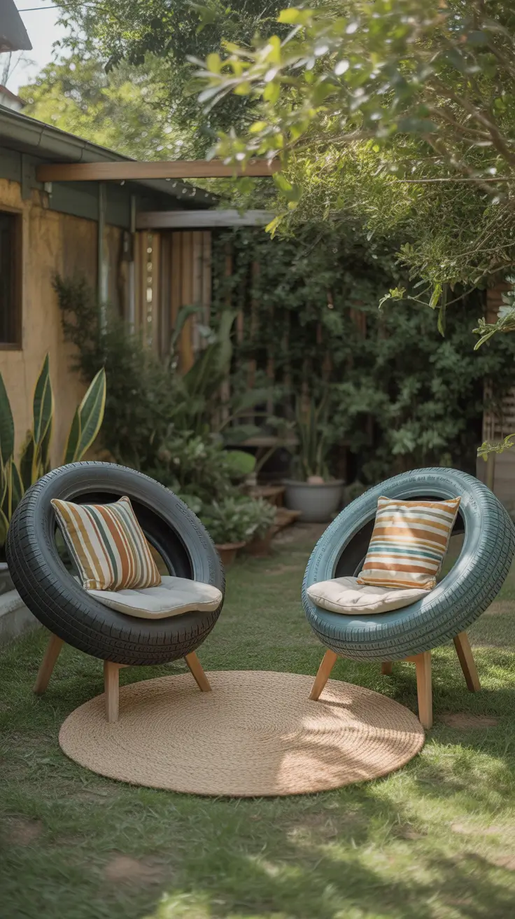 Chair Ideas 2026 Tyre Chairs As Creative And Sustainable Seating