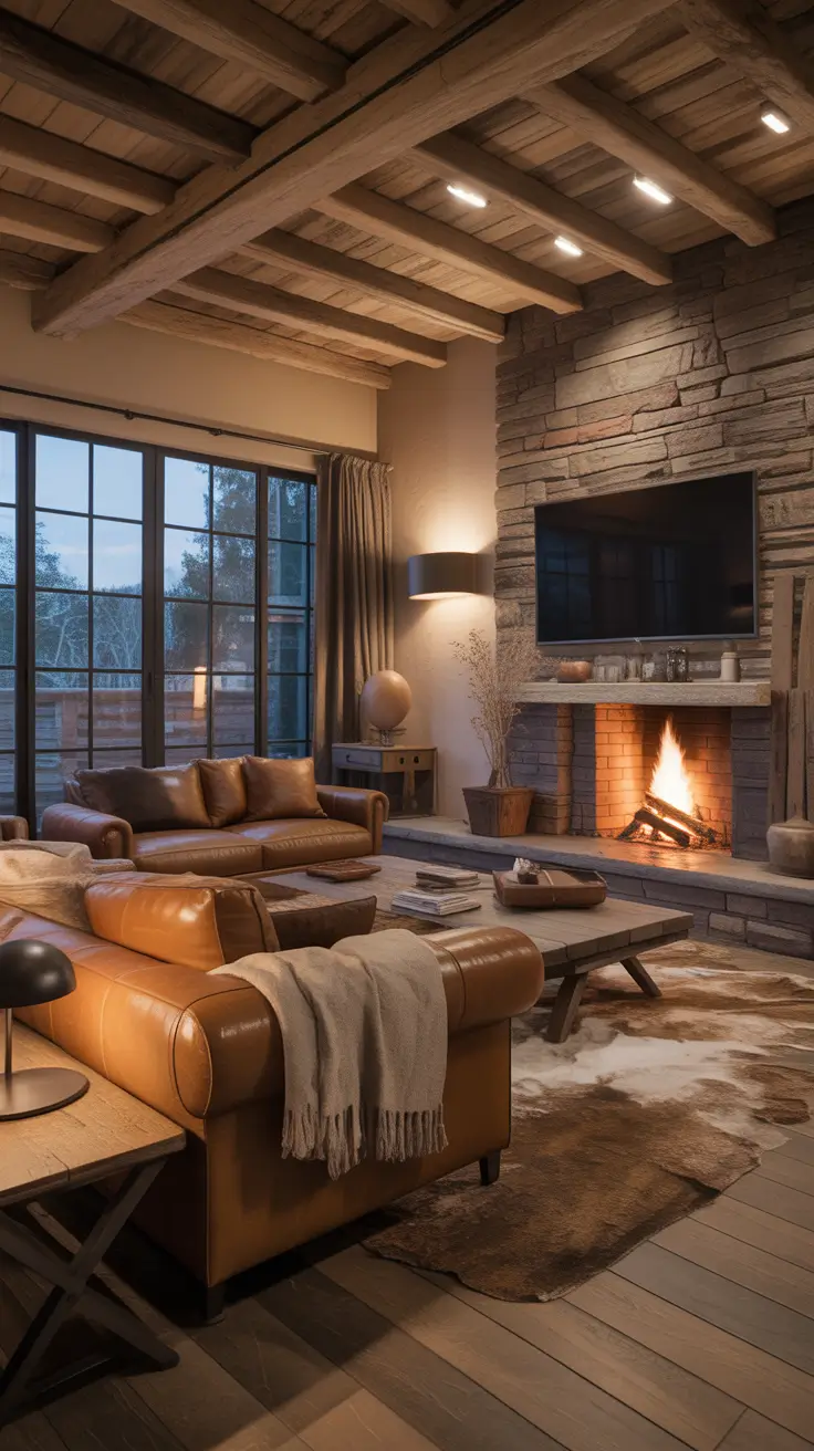 Classy Living Room Ideas 2026 Rustic Interior Design For A Classy Modern Room