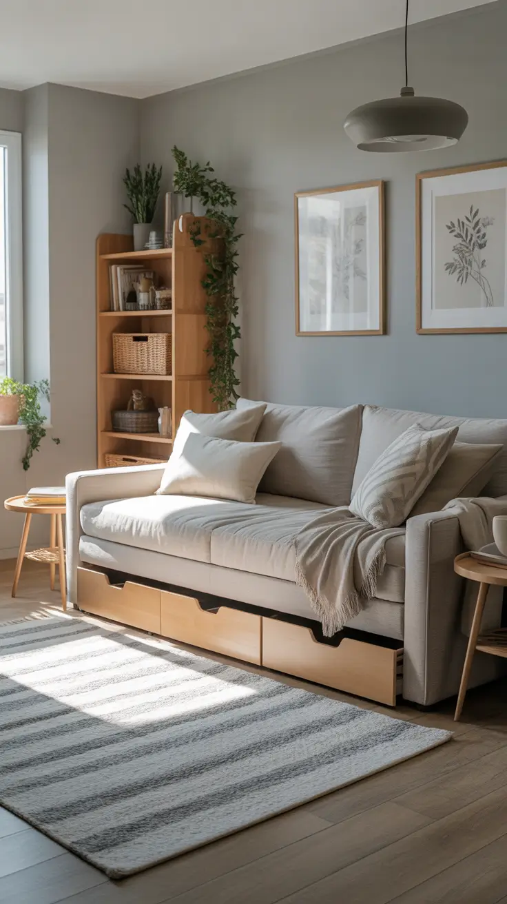Couch bed Couch Beds With Smart Storage Solutions