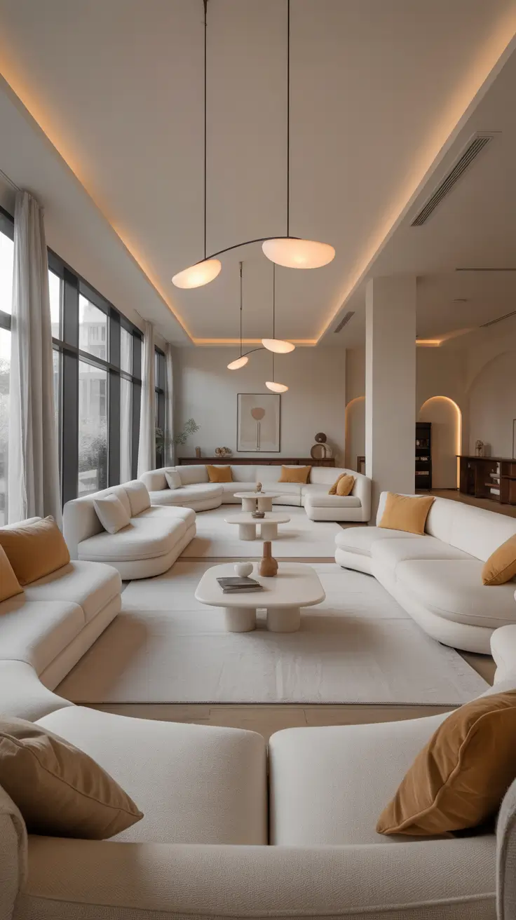 Curved Sofa Ideas for Living Room 2026 – Living Room Layout Ideas With Curved Seating