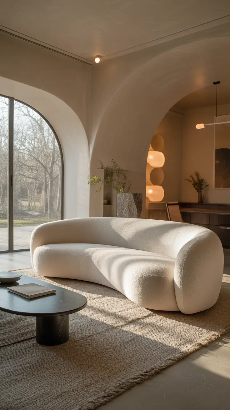 Curved Sofa Ideas for Living Room 2026 – Why Curved Sofas Are Changing Living Room Design