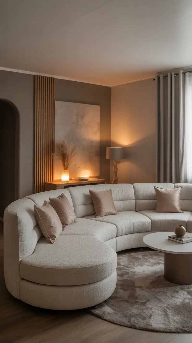 Curved Sofa Ideas for Living Room 2026 – How Curved Sofas Affect Comfort And Atmosphere