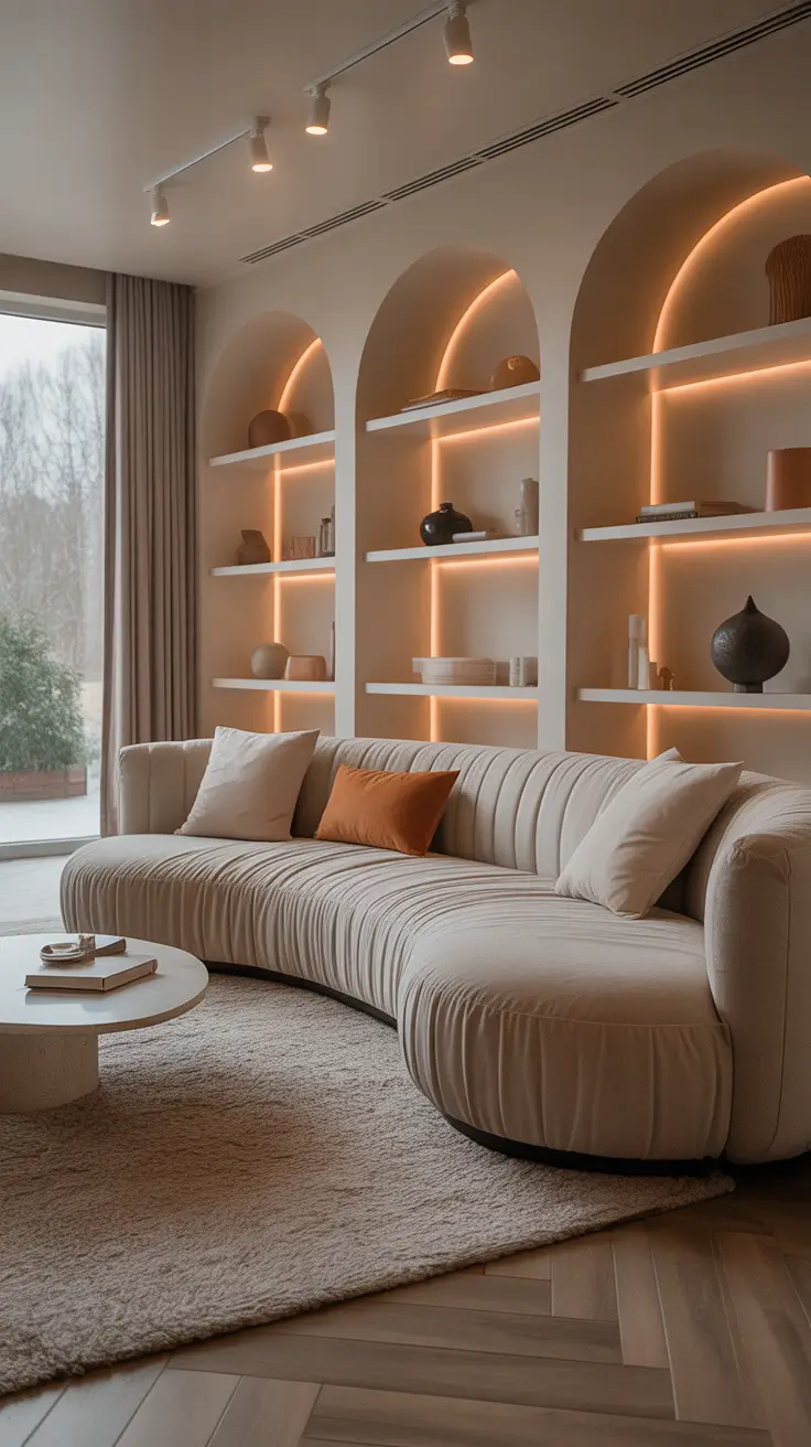 Curved Sofa Ideas for Living Room 2026 – How Curved Sofas Affect Comfort And Atmosphere