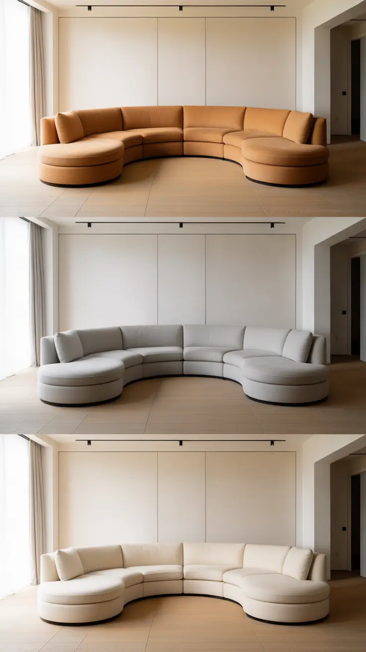 Curved Sofa Ideas for Living Room 2026 – Choosing The Right Curved Sofa Shape For Your Living Room