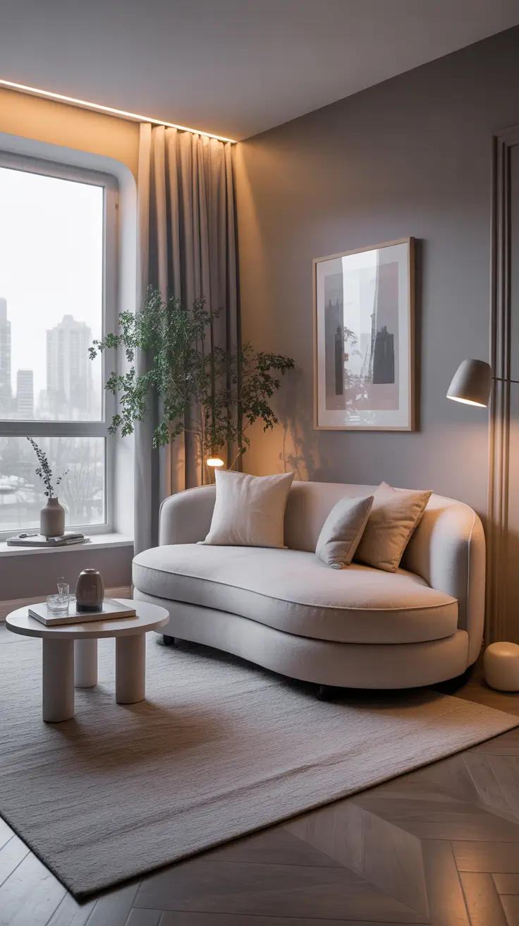 Curved Sofa Ideas for Living Room 2026 – Small Curved Sofas That Save Space And Look Stylish