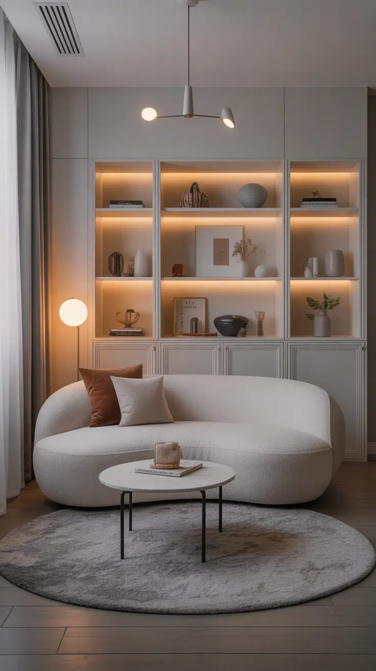 Curved Sofa Ideas for Living Room 2026 – Small Curved Sofas That Save Space And Look Stylish