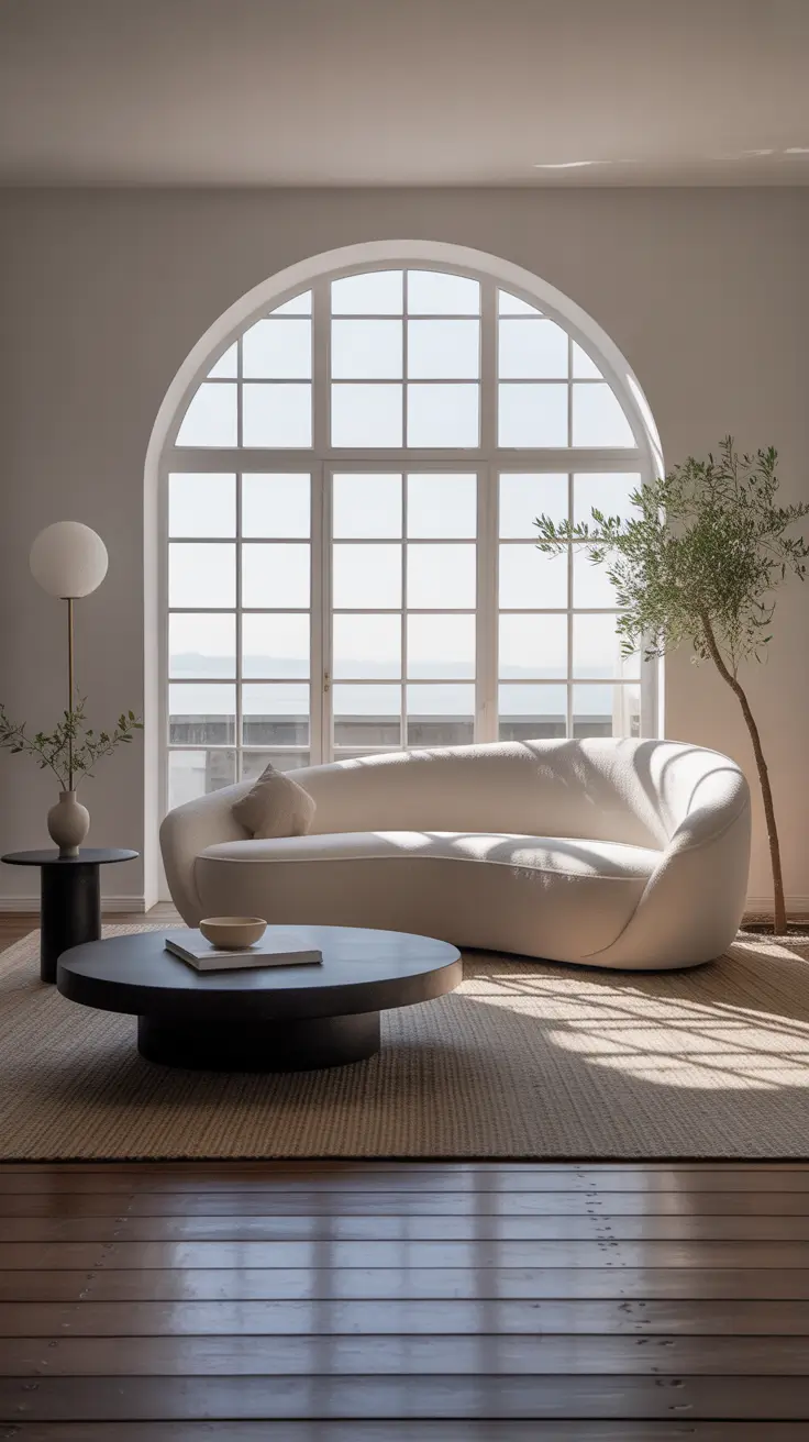 Curved Sofa Ideas for Living Room 2026 – Modern Curved Sofas With Clean And Minimal Lines