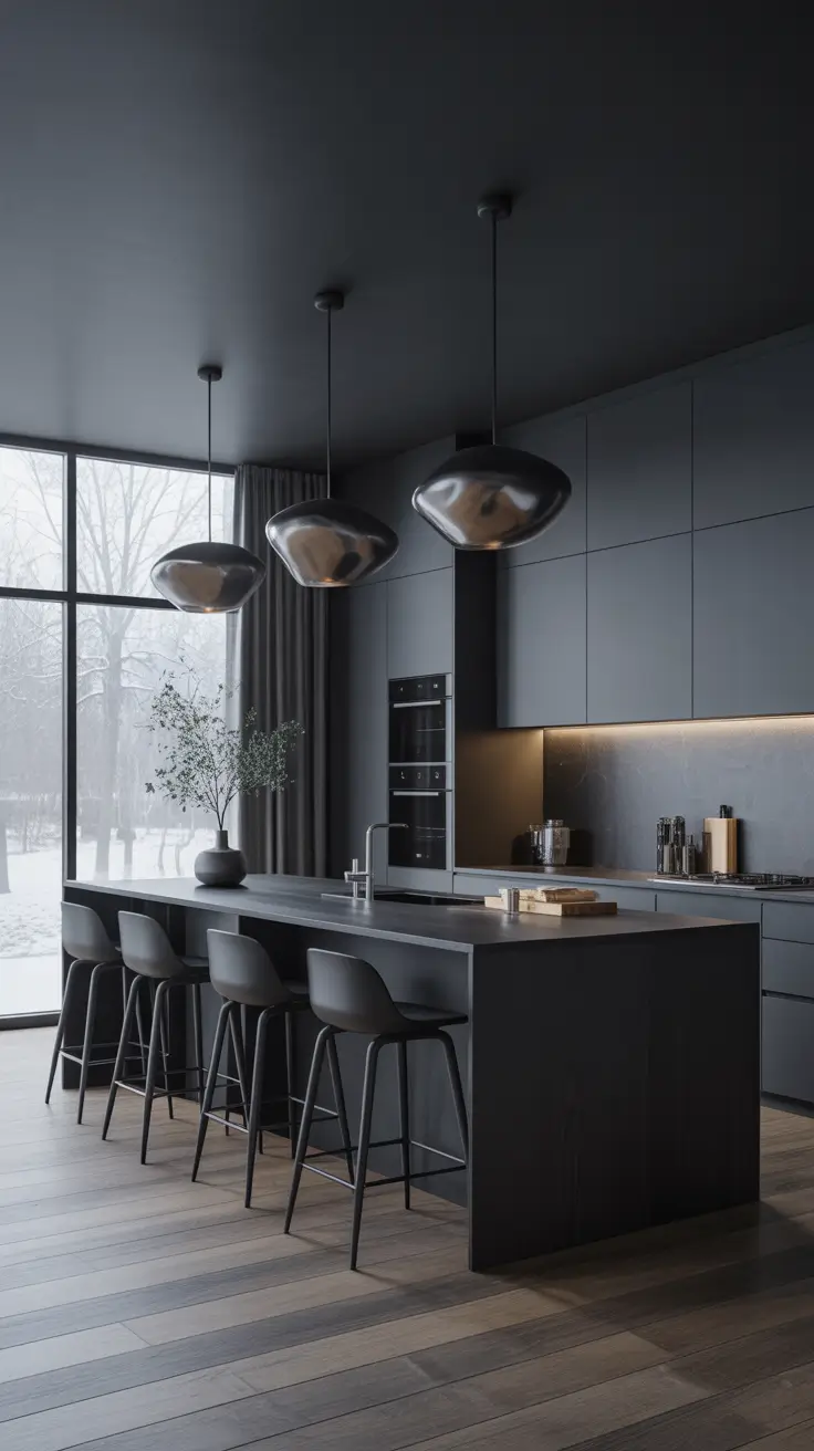 Kitchen Island Ideas 2026 Black Kitchen Islands For Bold, Modern Style