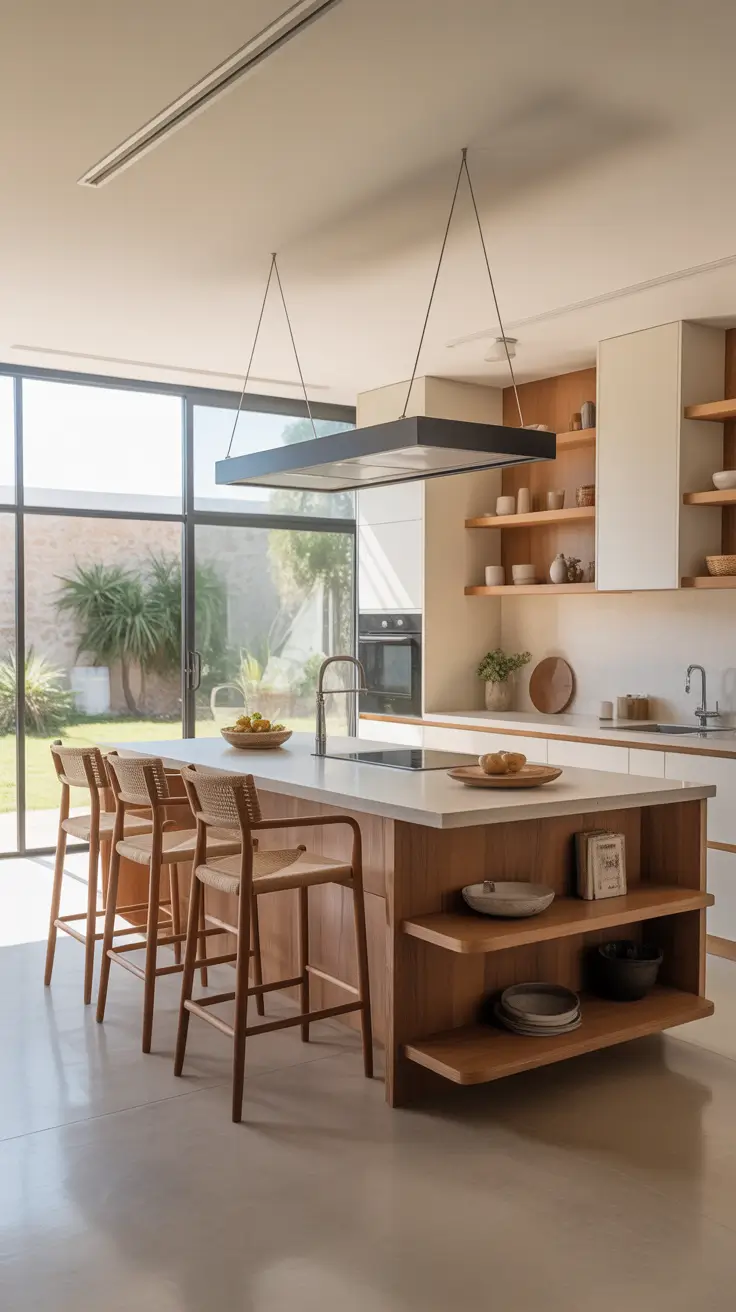 ТЕМА Open-Design Kitchen Islands For Airy, Connected Spaces