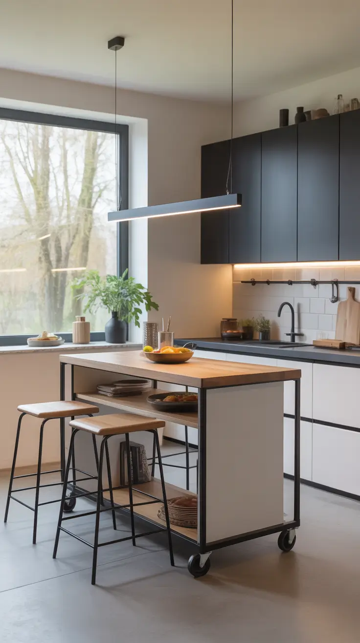 Kitchen Island Ideas 2026 Mobile Kitchen Islands For Effortless Flexibility