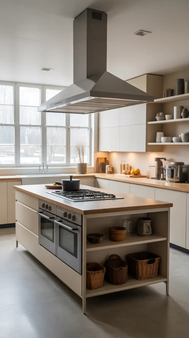 Kitchen Island Ideas 2026 Stove-Centered Kitchen Islands For Smart Cooking Zones