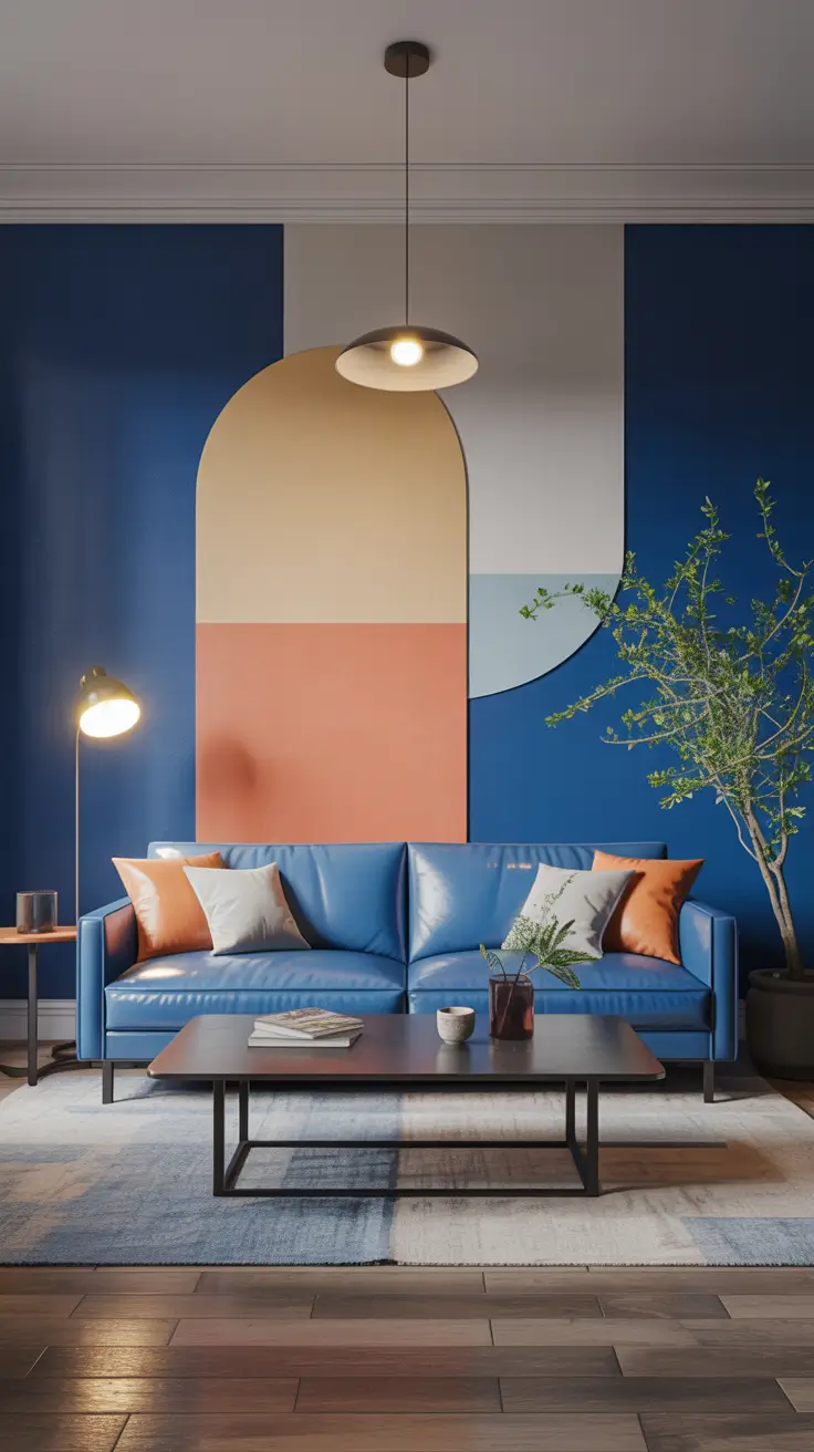 Leather Sofa Ideas 2026 Blue Leather Sofa Living Room Style