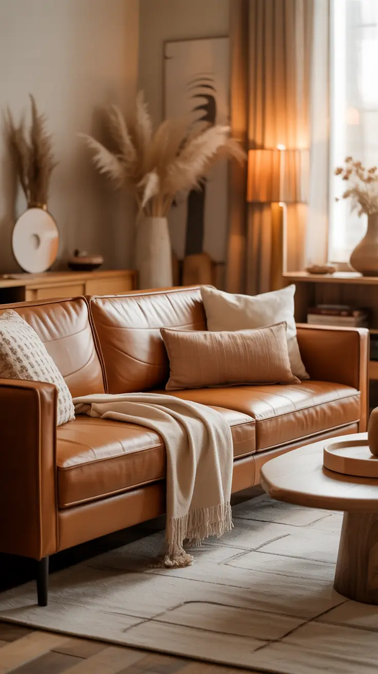 Leather Sofa Ideas 2026 Tan Leather Sofa For Warm Interiors