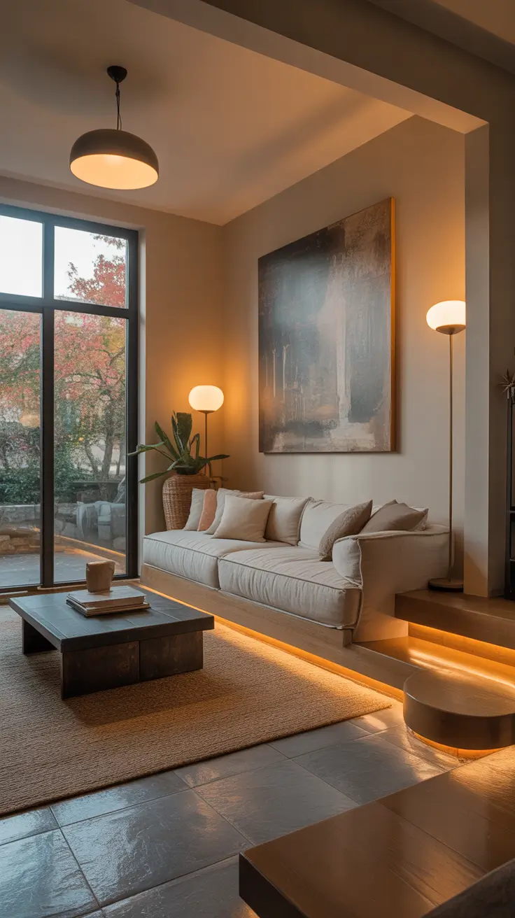 Living Room Renovation Ideas 2026 Step Down Living Room Renovation Ideas With Visual Depth