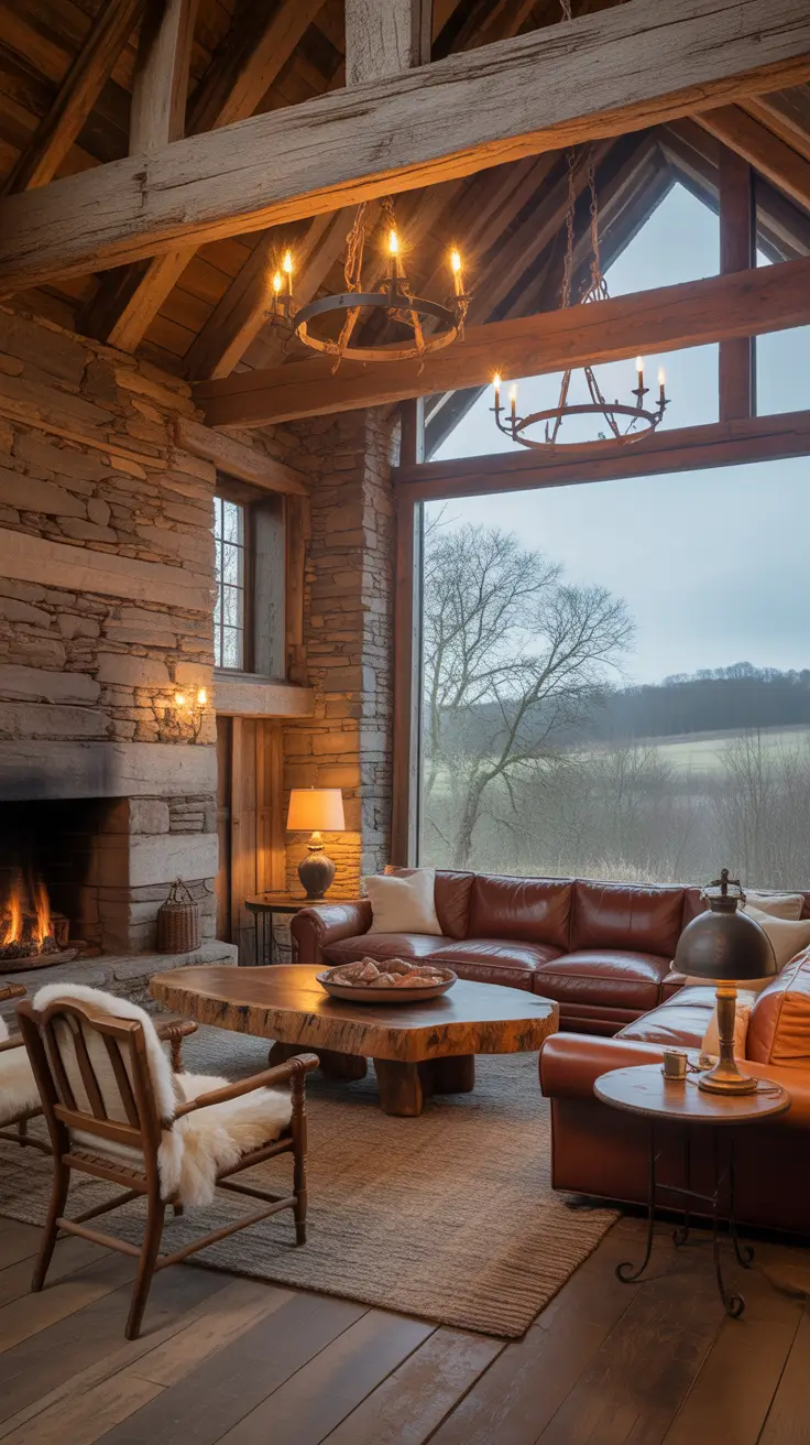 Living Room Renovation Ideas 2026 Rustic Barn Living Room Renovation Ideas