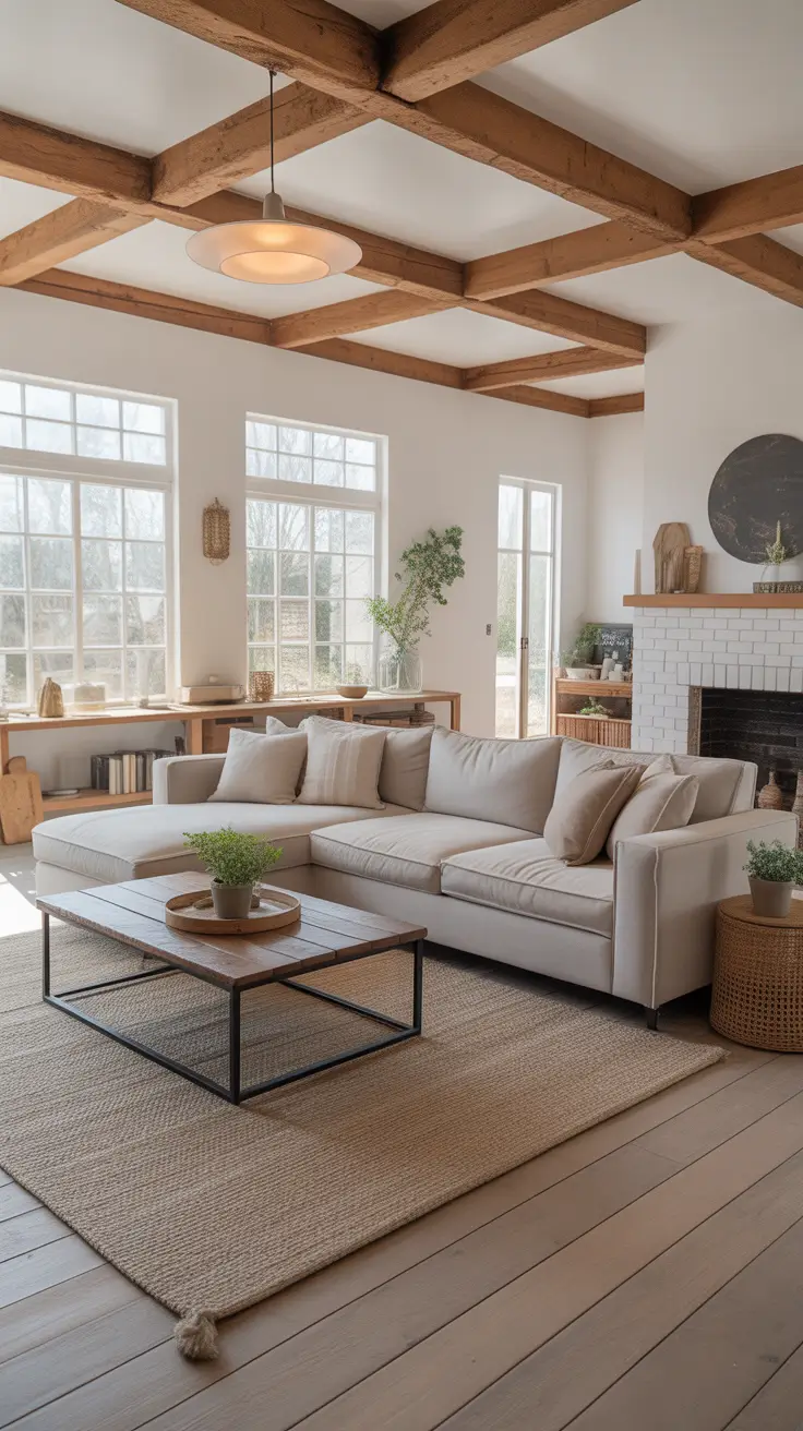 Farmhouse Living Room Renovation Ideas 2026 Modern Touches