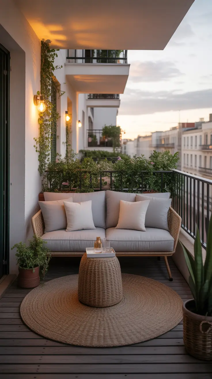 Modern sofa ideas 2026 Balcony Sofa Ideas For Small Spaces