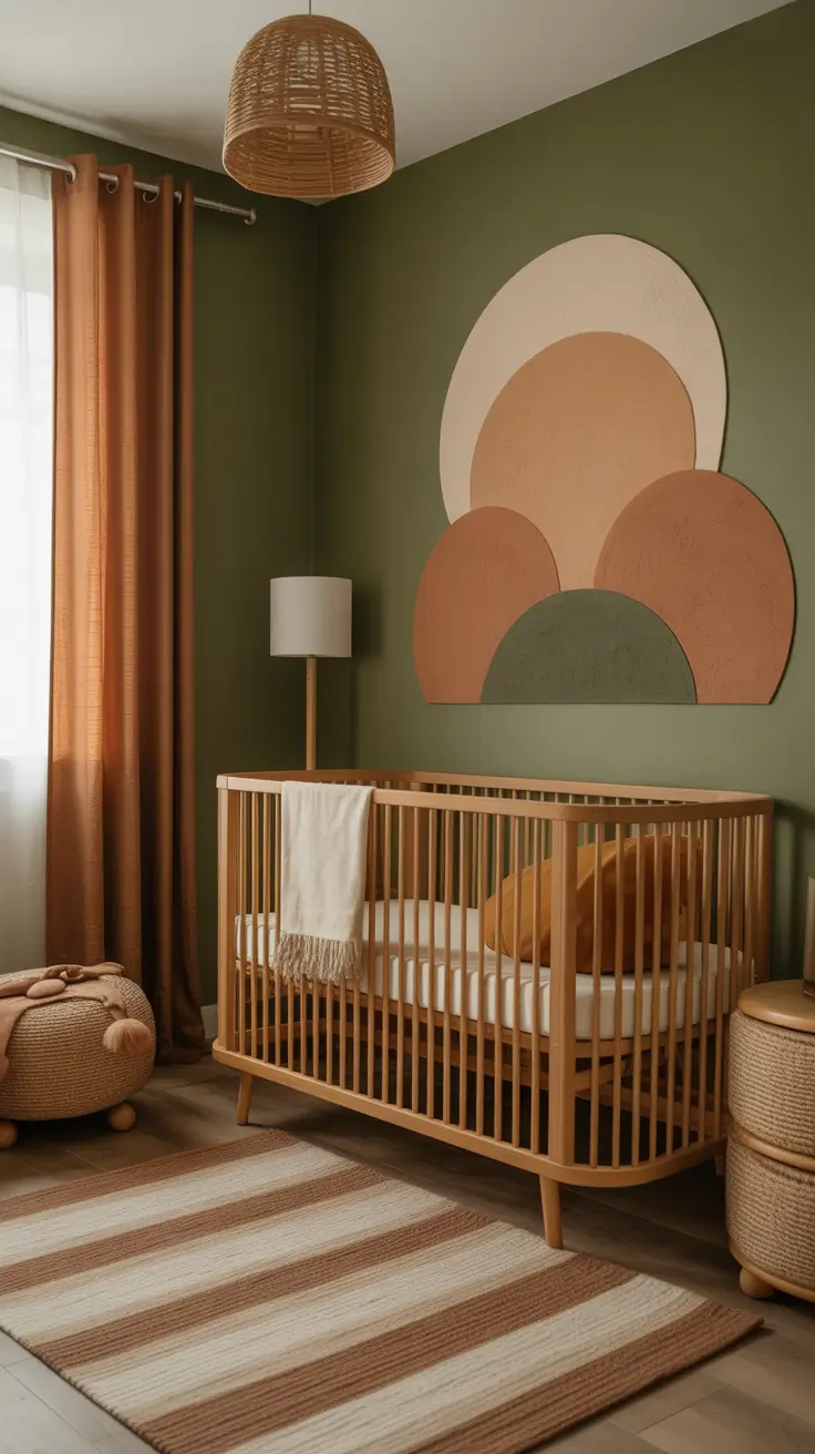 Earthy Nursery Style