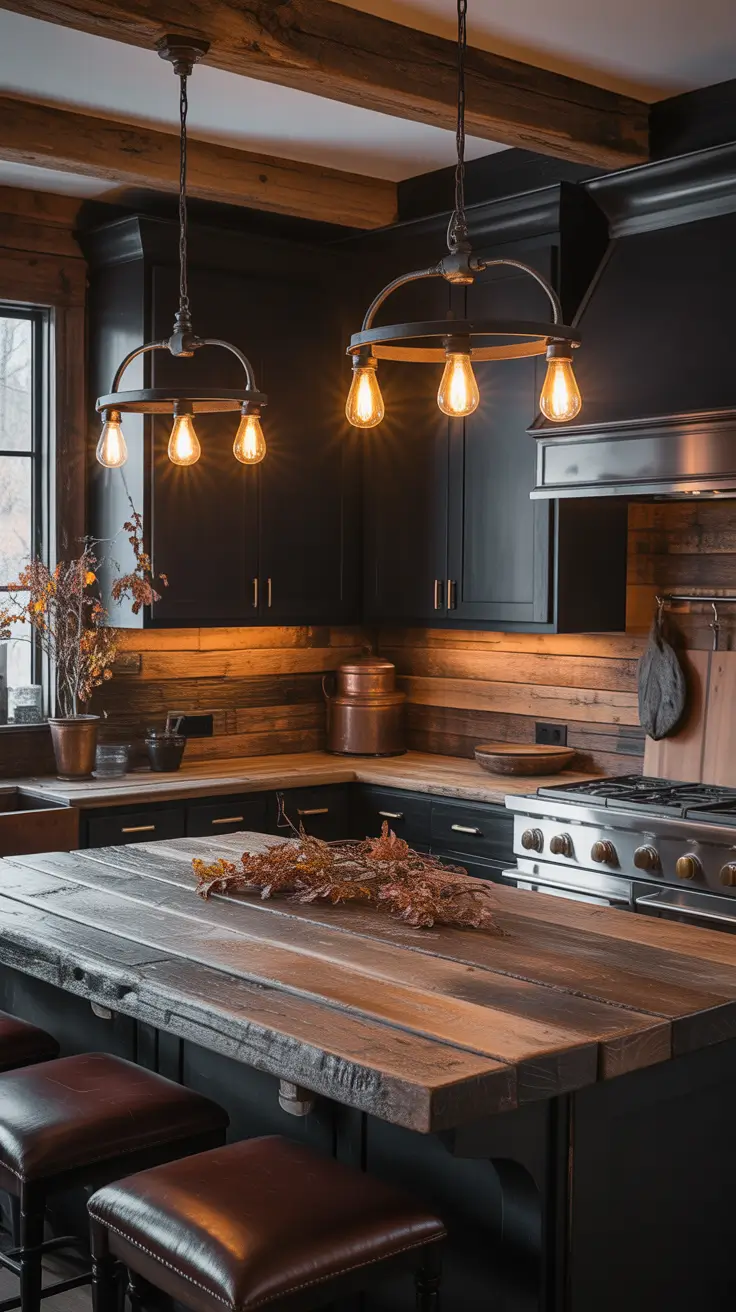 Rustic Kitchen Ideas 2026 Black Rustic Kitchen Ideas