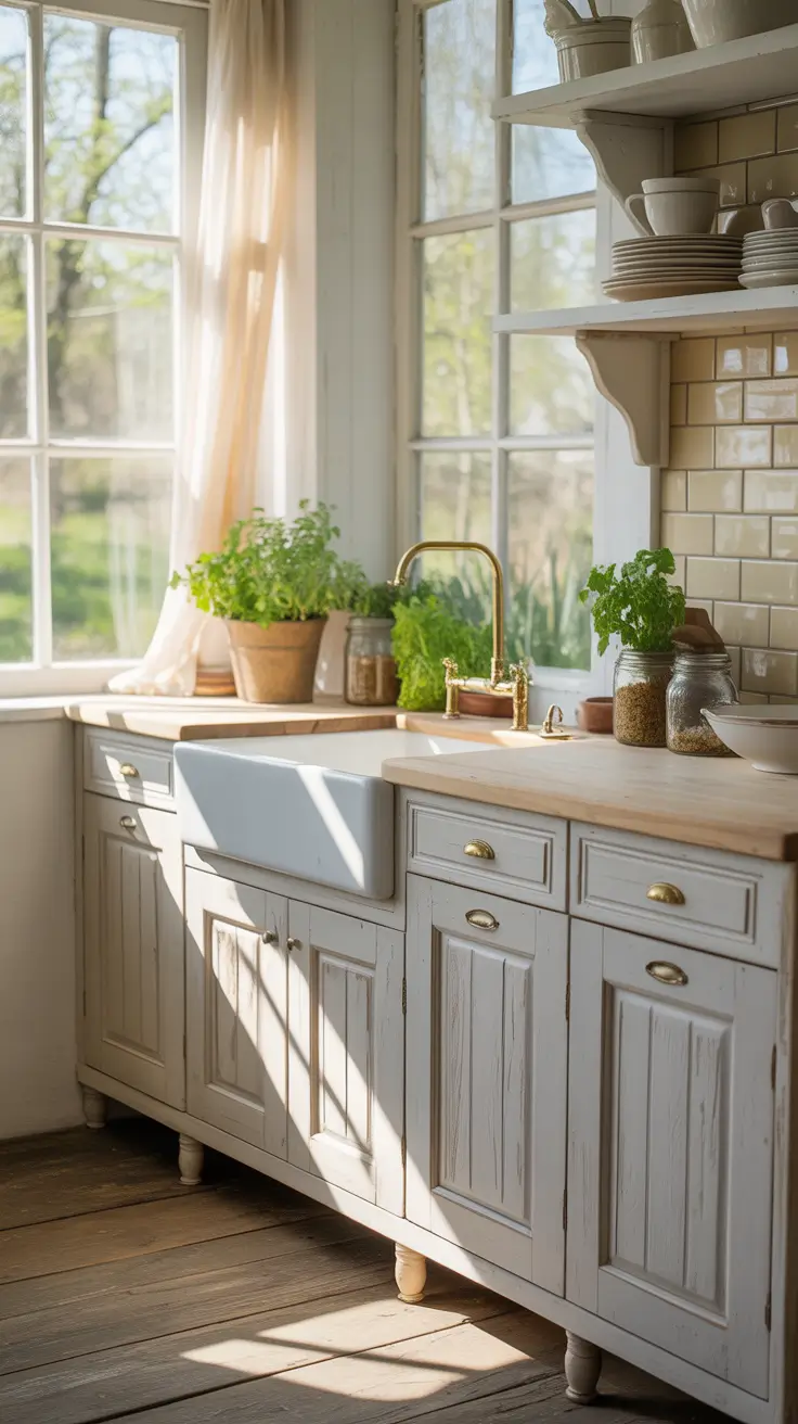 Rustic Kitchen Ideas 2026 White Rustic Kitchen Inspiration